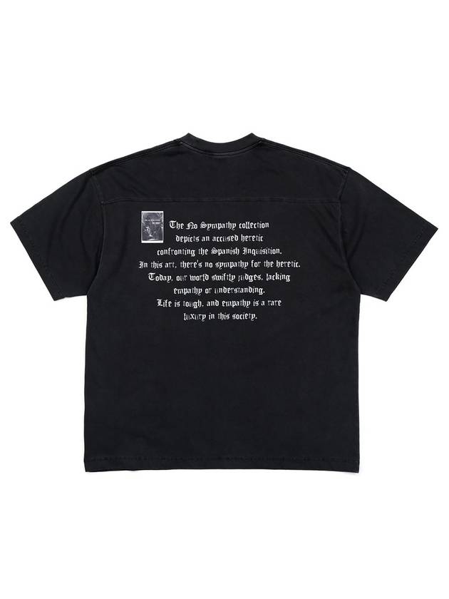 Crushed Faith Short Sleeve T-Shirt Black - BLACKBLOND - BALAAN 4