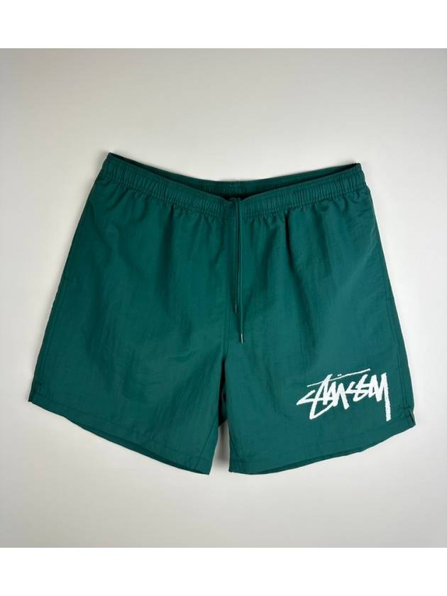 Big Stock Water Shorts Green - STUSSY - BALAAN 5