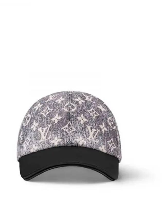 Monogram Jacquard Denim Ball Cap Grey - LOUIS VUITTON - BALAAN 2