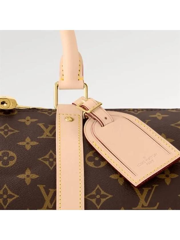 Keepall Bandouliere Monogram Duffel Bag Brown - LOUIS VUITTON - BALAAN 3