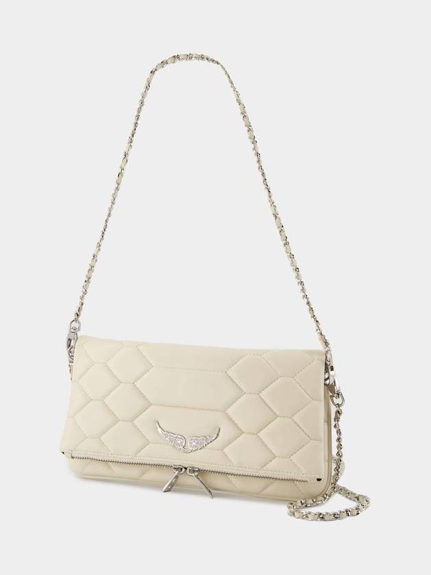 Rock Xl Mat Scale Crossbody - Zadig & Voltaire - Leather - White - ZADIG & VOLTAIRE - BALAAN 2