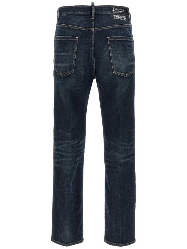 Dark Pressed Wash Jean Blue - DSQUARED2 - BALAAN 3