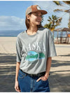 Alaska Pigment Short Sleeve T Shirt Gray - FLUKE - BALAAN 3