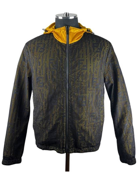 FF logo reversible nylon hooded jacket FAA830AGJU - FENDI - BALAAN 1