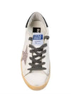 Black Glitter Tab Sneakers Women GWF00101 F003194 - GOLDEN GOOSE - BALAAN 3