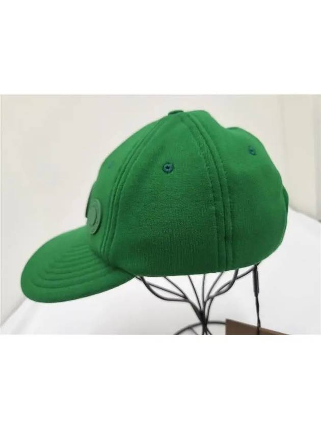 Cotton Ball Cap Green - BURBERRY - BALAAN.