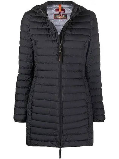 Women's Irene Light Down Long Padded Jacket Black - PARAJUMPERS - BALAAN 2