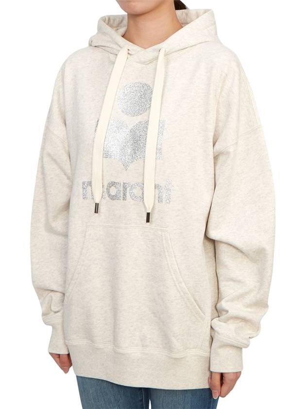 Mansell Women's Brushed Hoodie SW0001FA A1M77E 23EC - ISABEL MARANT - BALAAN 2