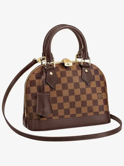 Alma BB Damier Tote Bag Brown - LOUIS VUITTON - BALAAN 2