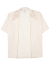 SIRA short sleeve shirt SIRA SNW1146 LINEN - STUDIO NICHOLSON - BALAAN 7