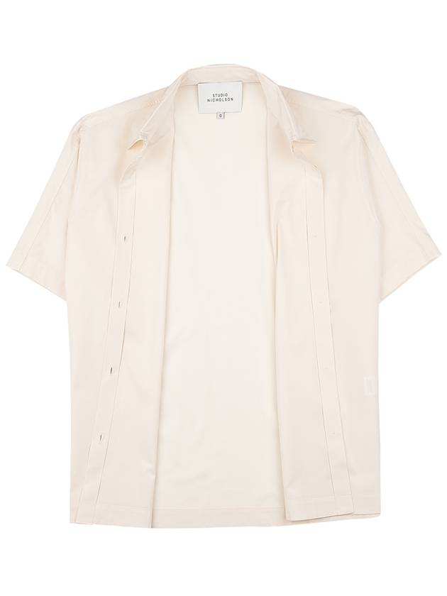 SIRA short sleeve shirt SIRA SNW1146 LINEN - STUDIO NICHOLSON - BALAAN 7