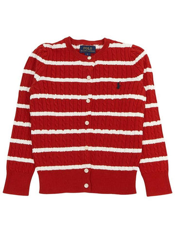 Kids Cardigan 312925609001 RED - POLO RALPH LAUREN - BALAAN 1