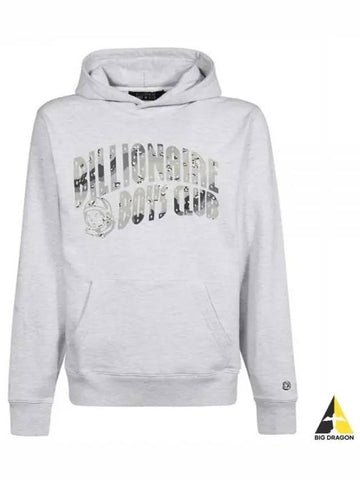 B21417 HEATHER GRAY camo arch logo popover hoodie - BILLIONAIRE BOYS CLUB - BALAAN 1