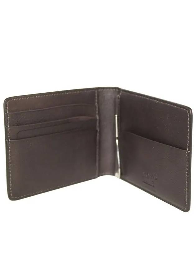 Sfumato Line Money Clip Half Wallet Grey - MONTBLANC - BALAAN 5