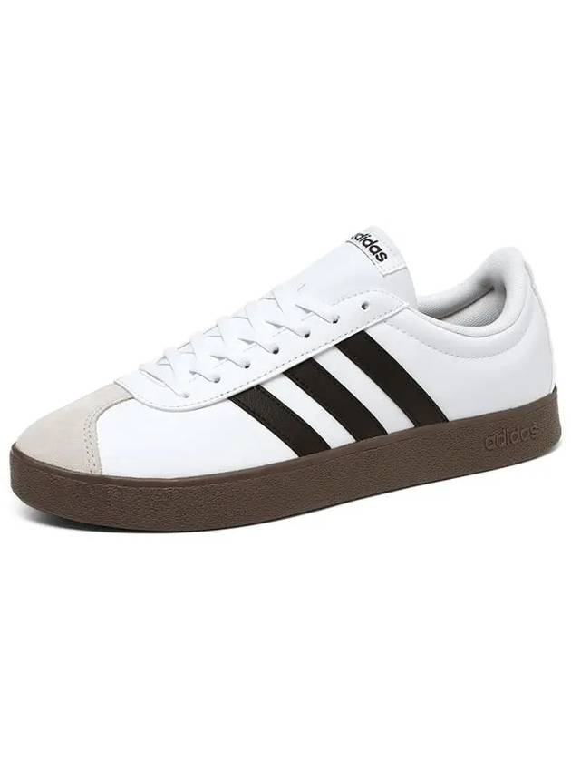 VL Court Base Low Top Sneakers White Black - ADIDAS - BALAAN 5