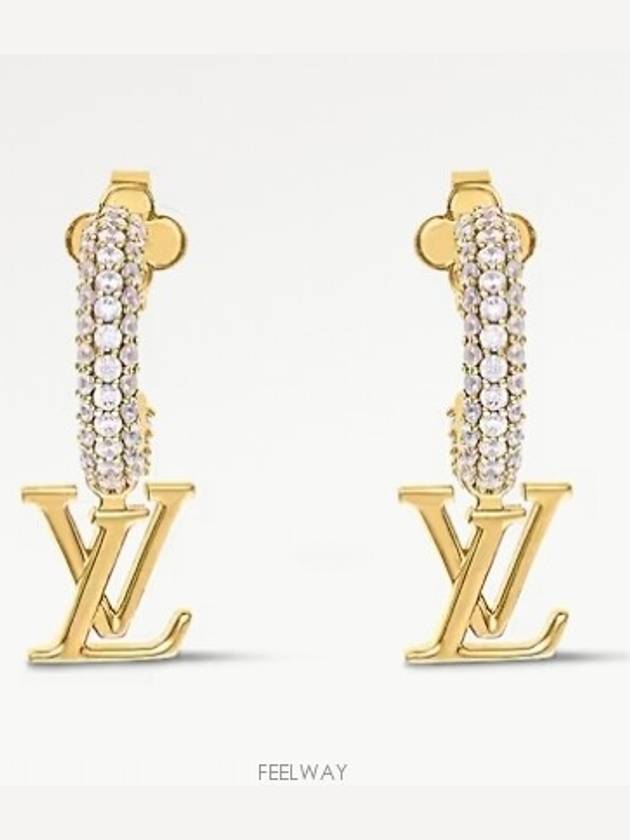 LV Iconic Earrings Gold - LOUIS VUITTON - BALAAN 2