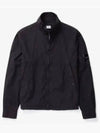 Tylon L Zipper Long Sleeve Shirt Black - CP COMPANY - BALAAN 2