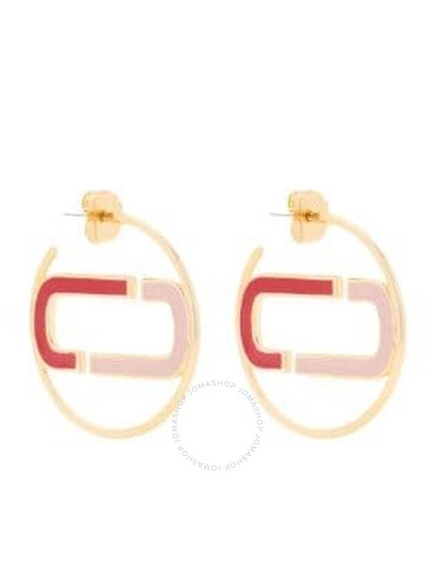 large enamel hoop earrings J210MT2RE22949 - MARC JACOBS - BALAAN 2