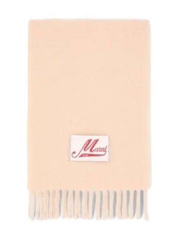 Brushed Rose Muffler Beige - MARNI - BALAAN 1