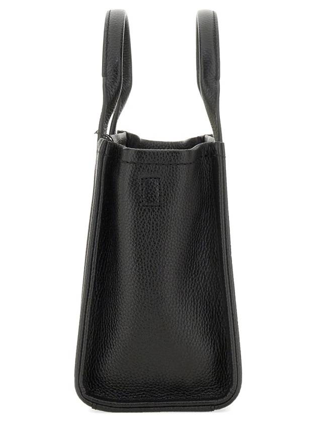 Small Leather Tote Bag Black - MARC JACOBS - BALAAN 9