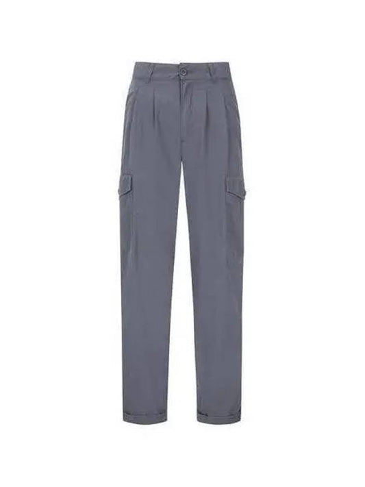 Whip Cotton Cargo Pants Charcoal I0315651CS 02 - CARHARTT - BALAAN 1