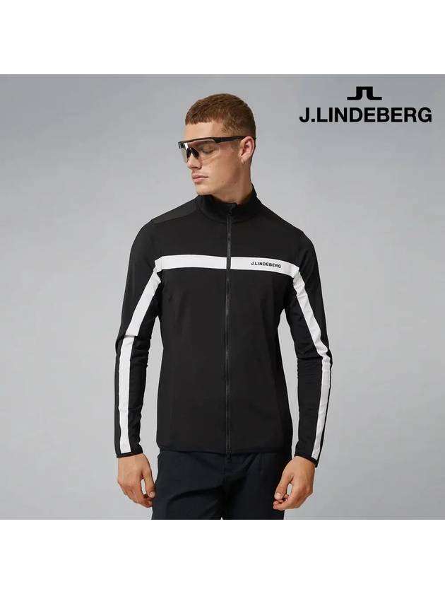 Jarvis Mid Layer Jacket Black - J.LINDEBERG - BALAAN 2