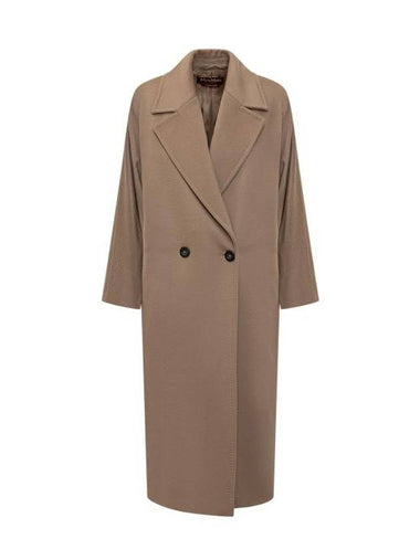 Erice Wool Double Coat Beige - MAX MARA - BALAAN 1