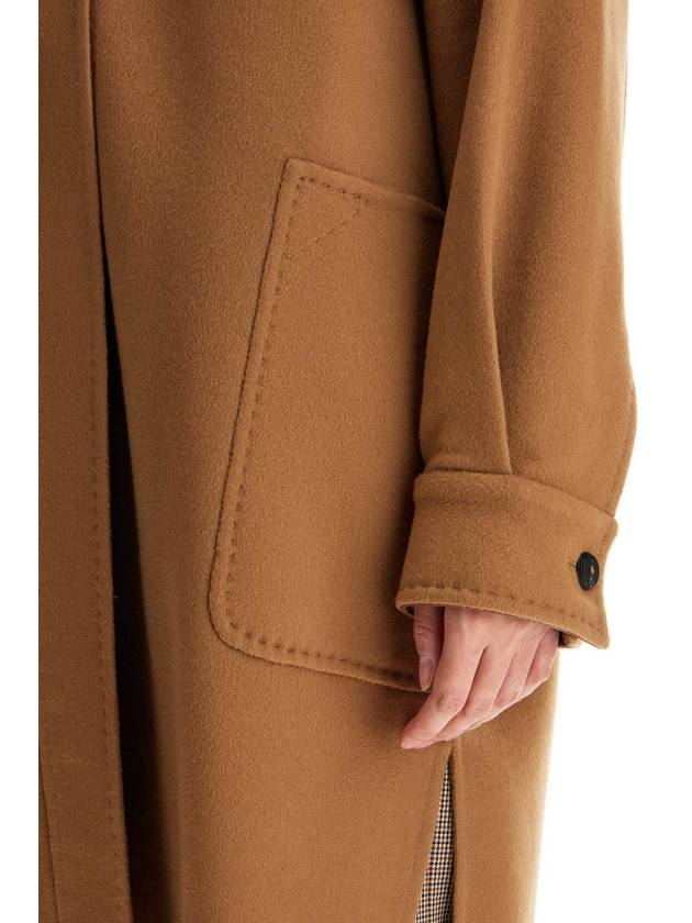 'cashmere oversized chemise coat - MAX MARA - BALAAN 4