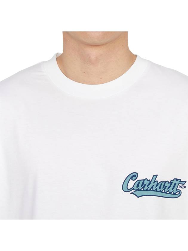 Spill Short Sleeve T-Shirt White - CARHARTT WIP - BALAAN 6