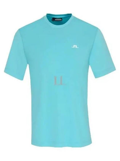 Ade Regular Fit Short Sleeve T-Shirt Light Blue - J.LINDEBERG - BALAAN 2