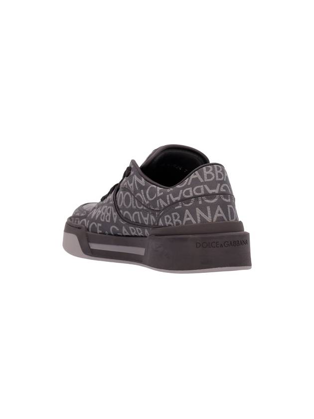 New Rome Low Top Sneakers Grey - DOLCE&GABBANA - BALAAN 4