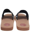 Woody Logo Flat Mule Slippers Black - CHLOE - BALAAN 4