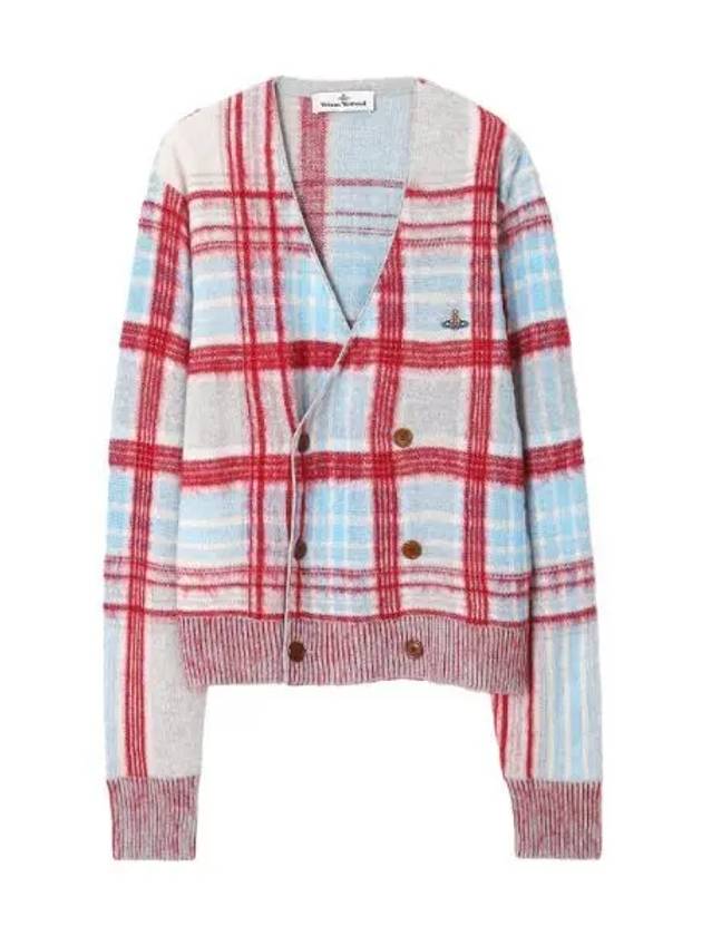 madras cardigan - VIVIENNE WESTWOOD - BALAAN 1