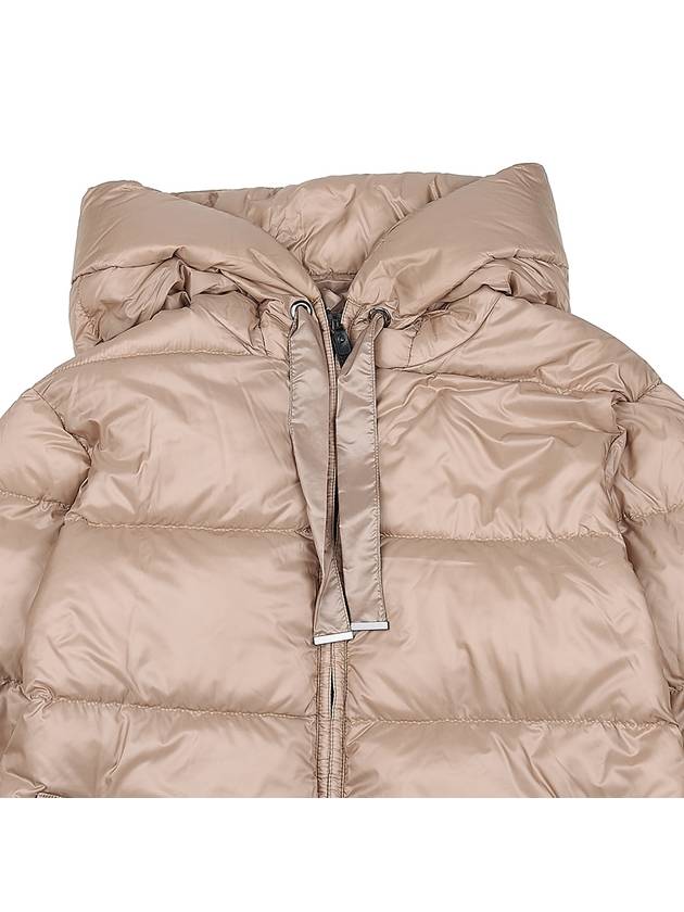 Women's Safe Water Resistant Long Parka Beige - MAX MARA - BALAAN 4