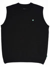 Basic wappen knit vest UNISEX BLACK TMFVN60209 - TRIMERE - BALAAN 2