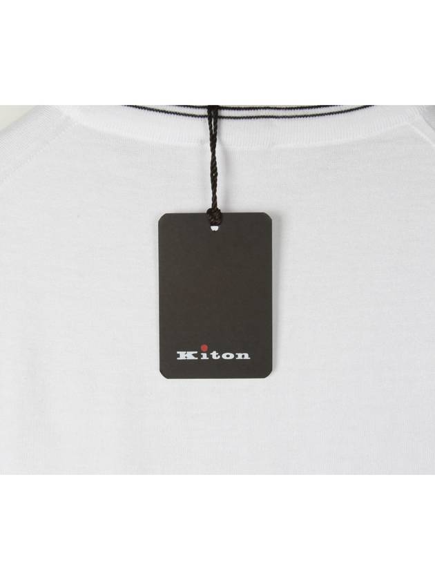 Cotton round neck tshirt UK31PE19 - KITON - BALAAN 6