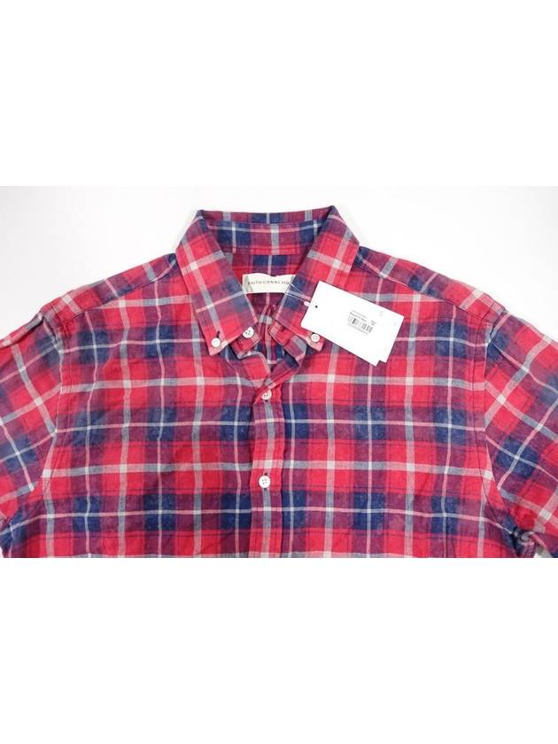 REGULAR BLEACHED CHECK SHIRT - FAITH CONNEXION - BALAAN 6