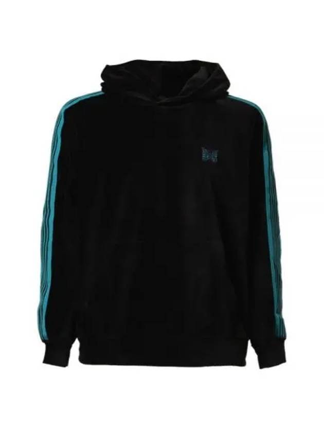 24 Track Hoody BLACK OT234 - NEEDLES - BALAAN 1