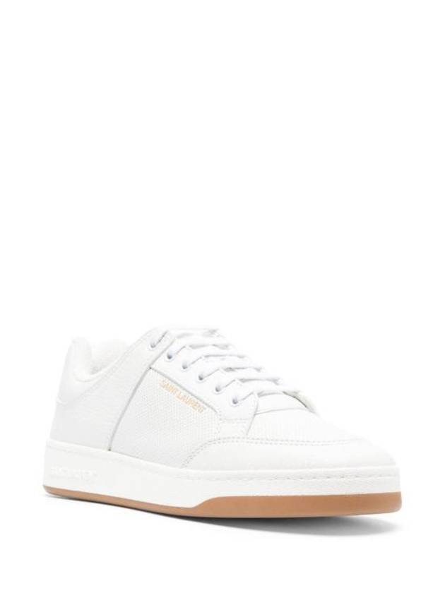 SL 61 Low Top Sneakers White - SAINT LAURENT - BALAAN 4