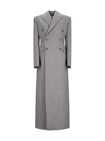 DOUBLE BREASTED LONG COAT - GIUSEPPE DI MORABITO - BALAAN 1