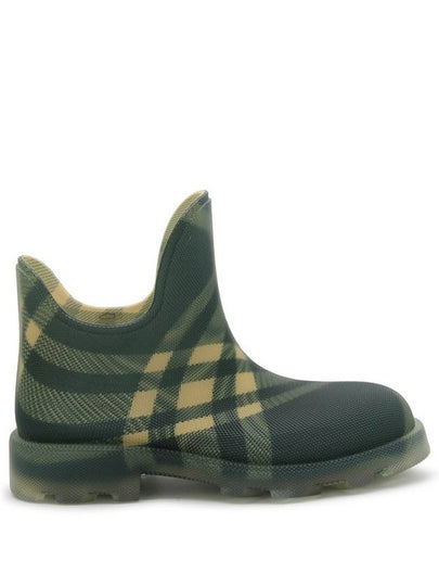 Marsh Check Ankle Boots 8081199 - BURBERRY - BALAAN 2