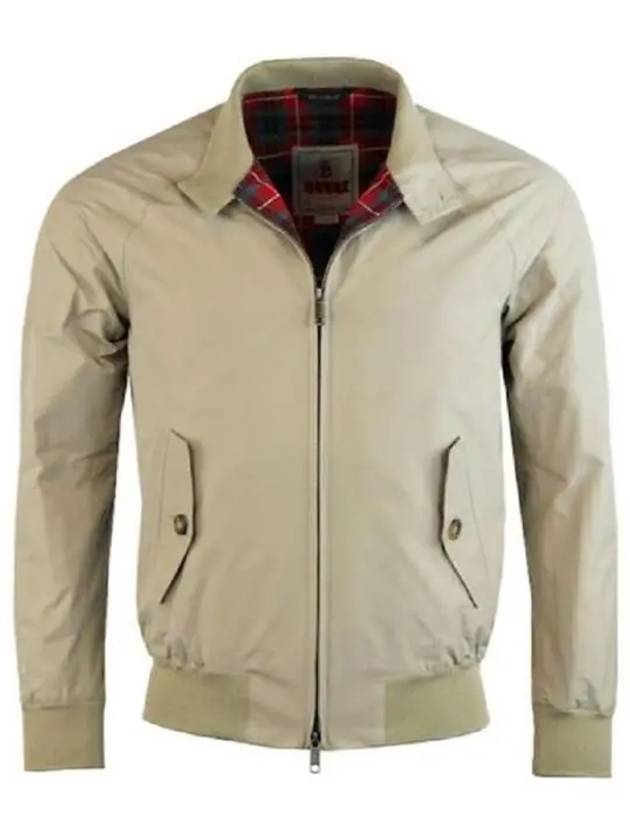 G9 Classic Original Harrington Zip-Up Jacket Beige - BARACUTA - BALAAN 2