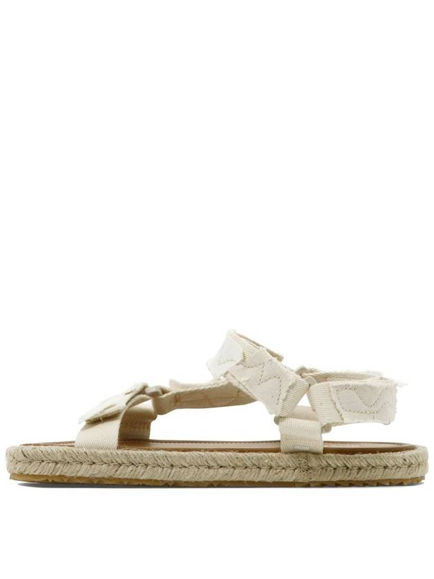 Threadbare Espadrille Sandals White - MAISON MARGIELA - BALAAN 4