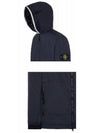 Wappen Patch Skin Touch Nylon Hooded Jacket Navy - STONE ISLAND - BALAAN 6