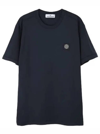 Cotton jersey short sleeve t shirt slim fit - STONE ISLAND - BALAAN 1