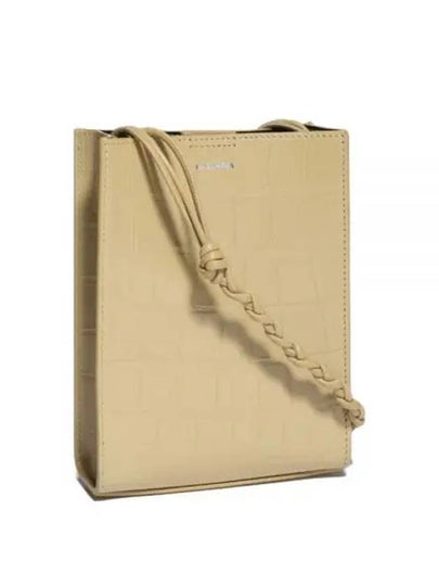 Tangle Small Calfskin Cross Bag Beige - JIL SANDER - BALAAN 2