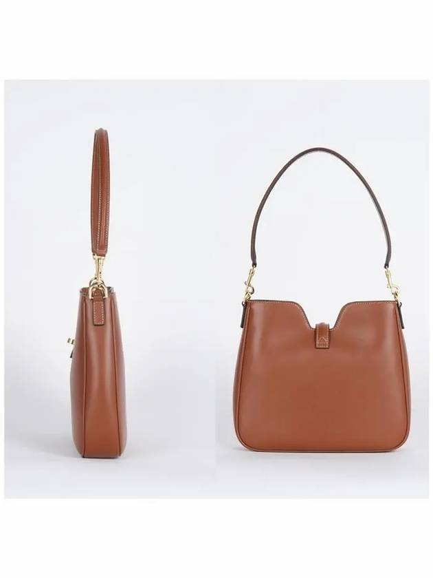 Camille 16 Soft Small Smooth Calfskin Shoulder Bag Tan - CELINE - BALAAN 4