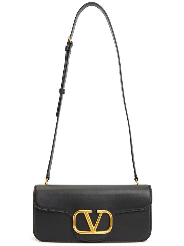 V Logo Signature Cross Bag Black - VALENTINO - BALAAN 8