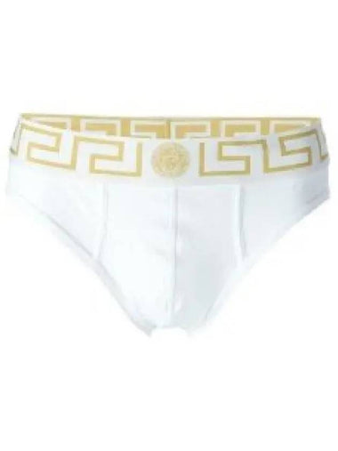 Versace AU10180 AC00059 Greca Border Briefs Triangle Men s Panties 1340647 - VERSACE - BALAAN 1