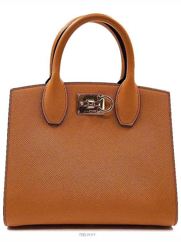 Ferragamo Studio Small Box Bag 2way - SALVATORE FERRAGAMO - BALAAN 1